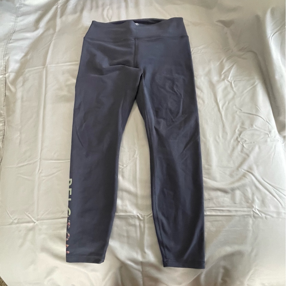 Peloton Women’s Gray Active Cycling Leggings Size 1X